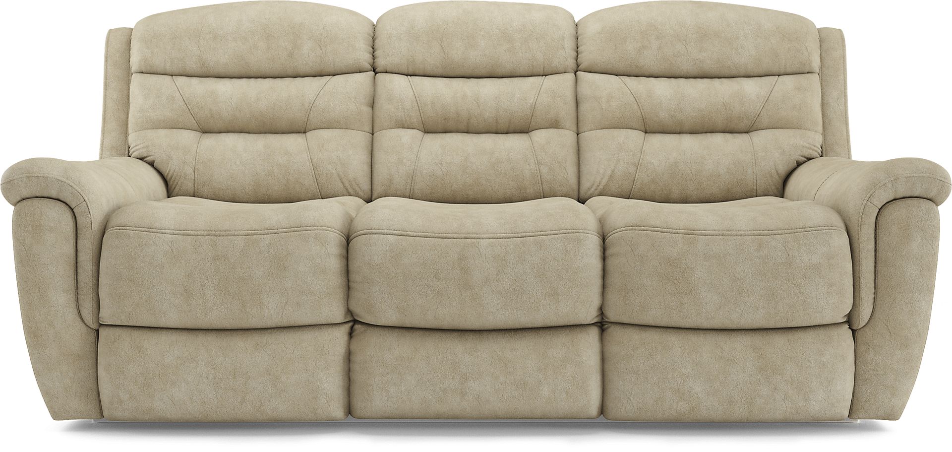 Halton Hills Sand Reclining Sofa - Image 1