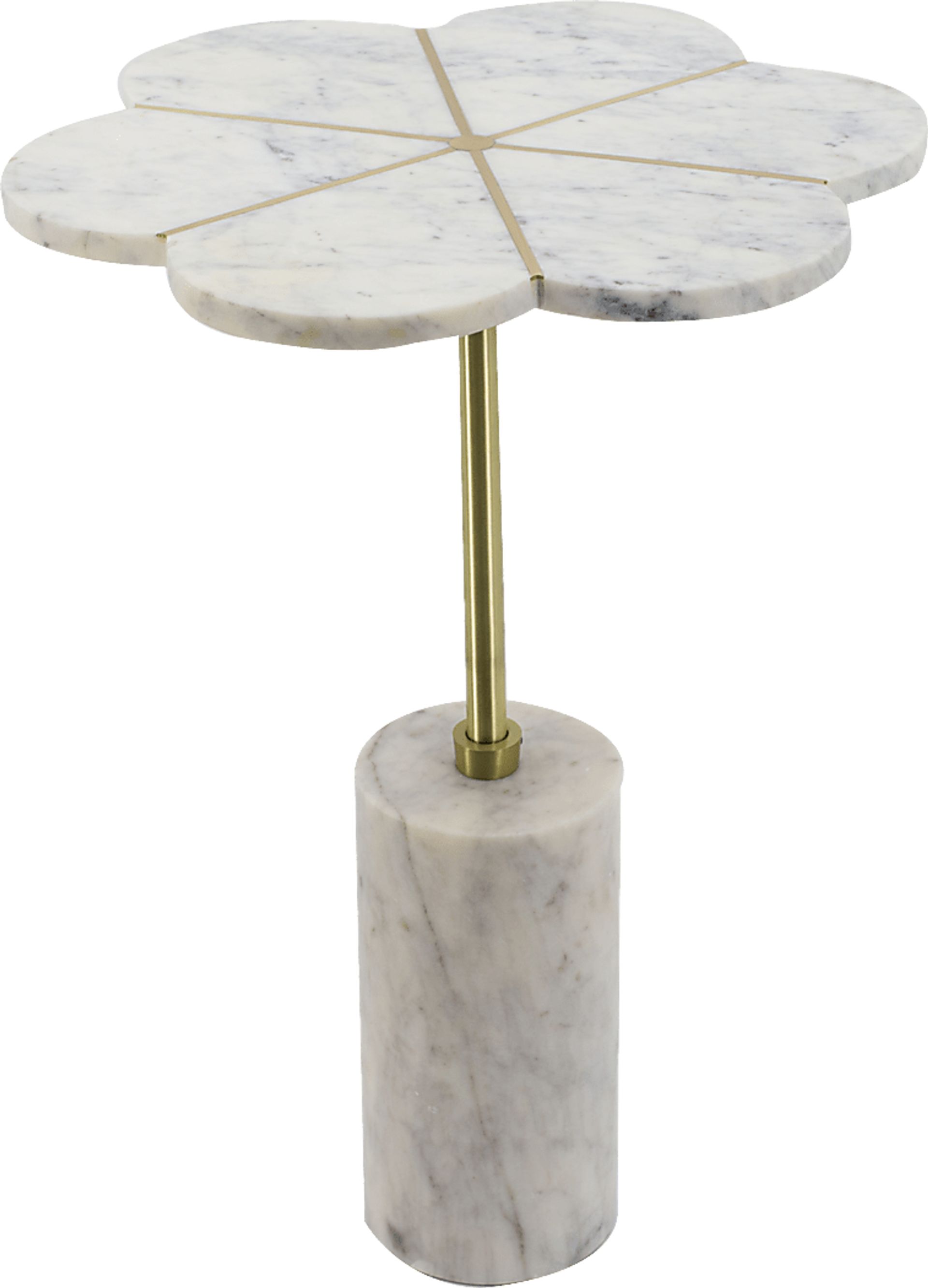 Halvern Brass Accent Table - Image 1