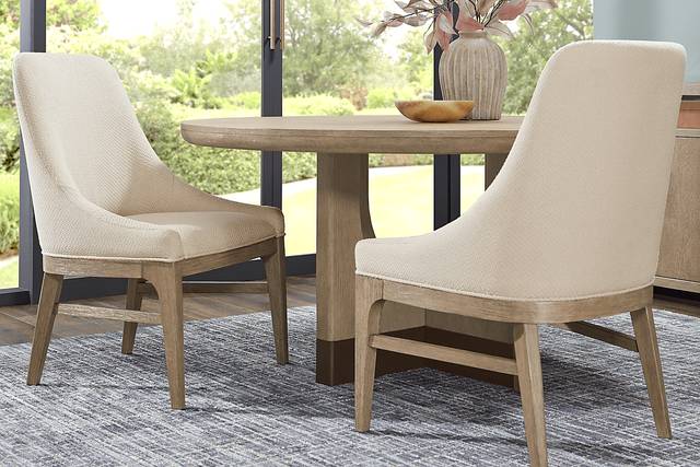 Halverson Honey 5 Pc Dining Room with Arm Chairs - Thumbnail - Image 8
