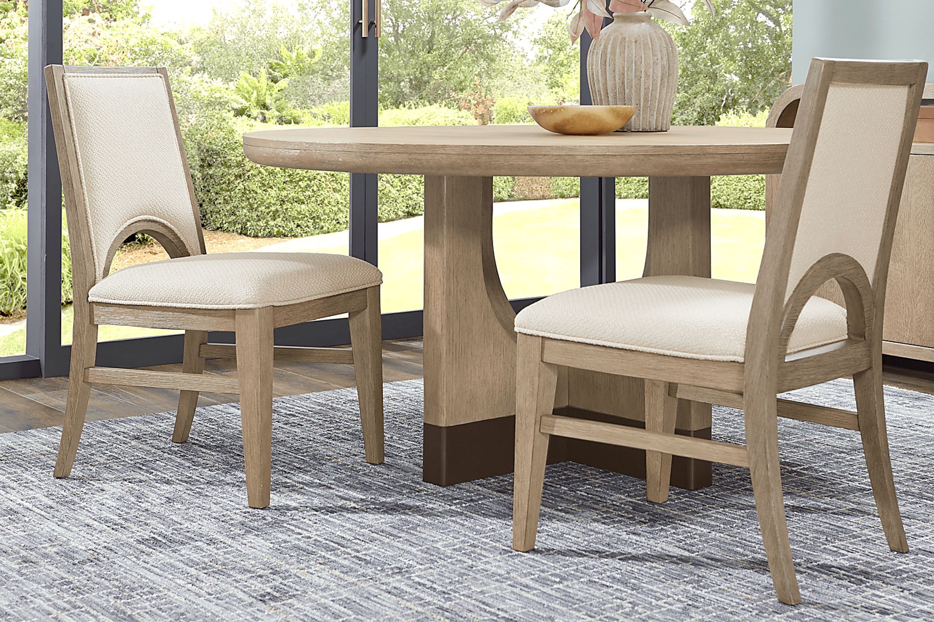Halverson Honey 5 Pc Round Dining Room - Image 8