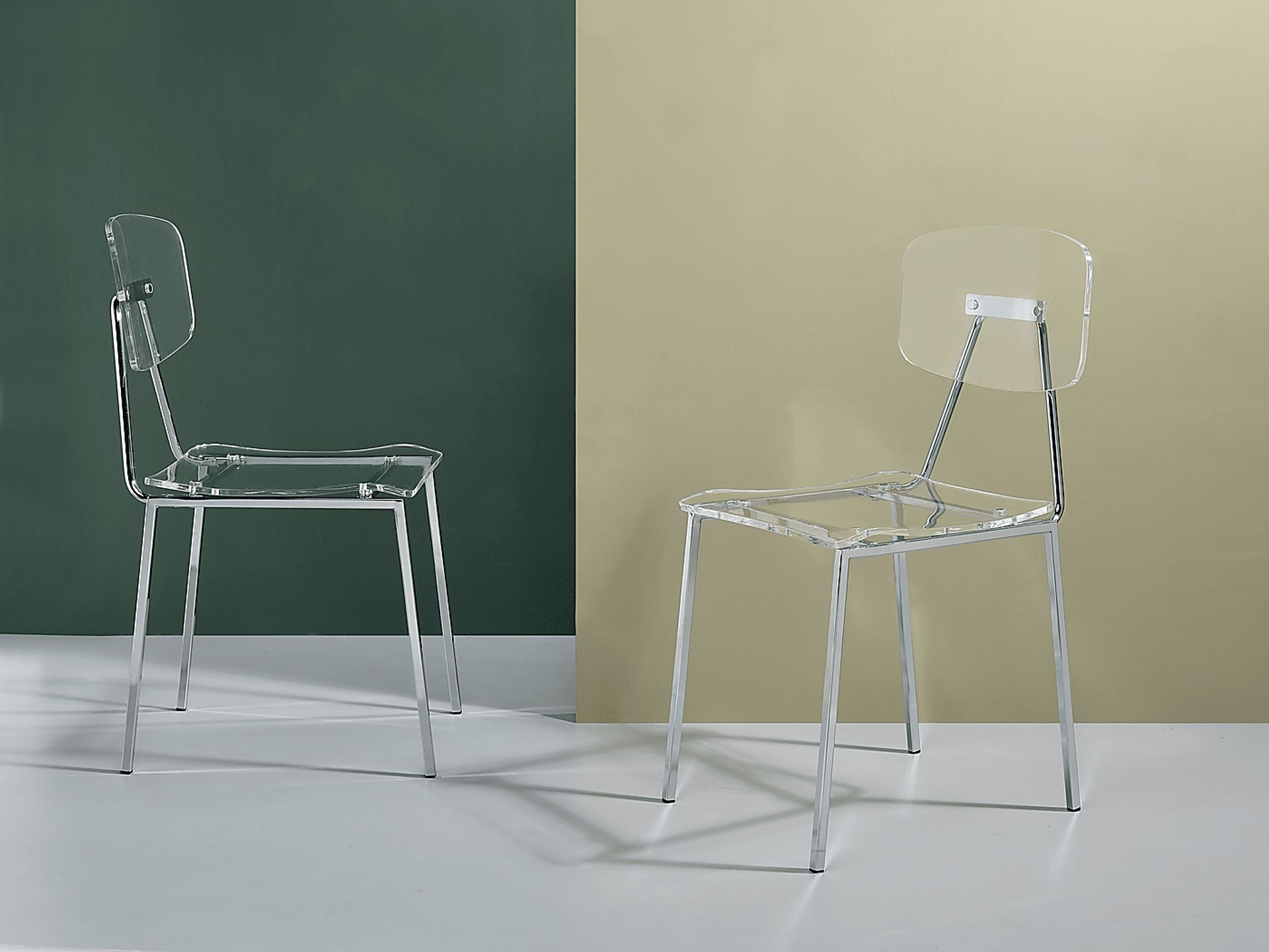 Hamdin II Clear Side Chair, Set of 2 - Image 3