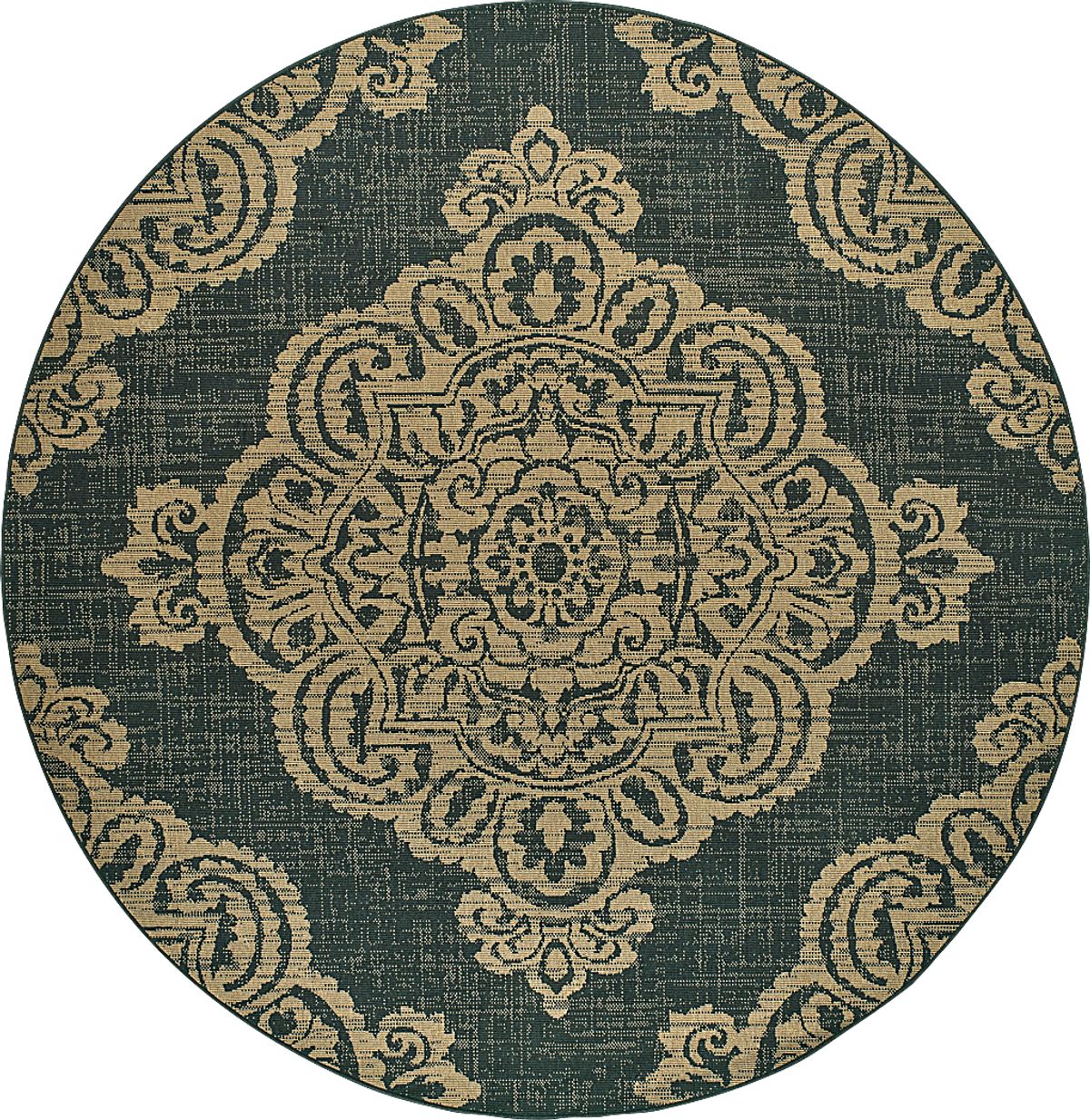 Hamiller Black Outdoor Rug Rooms to Go