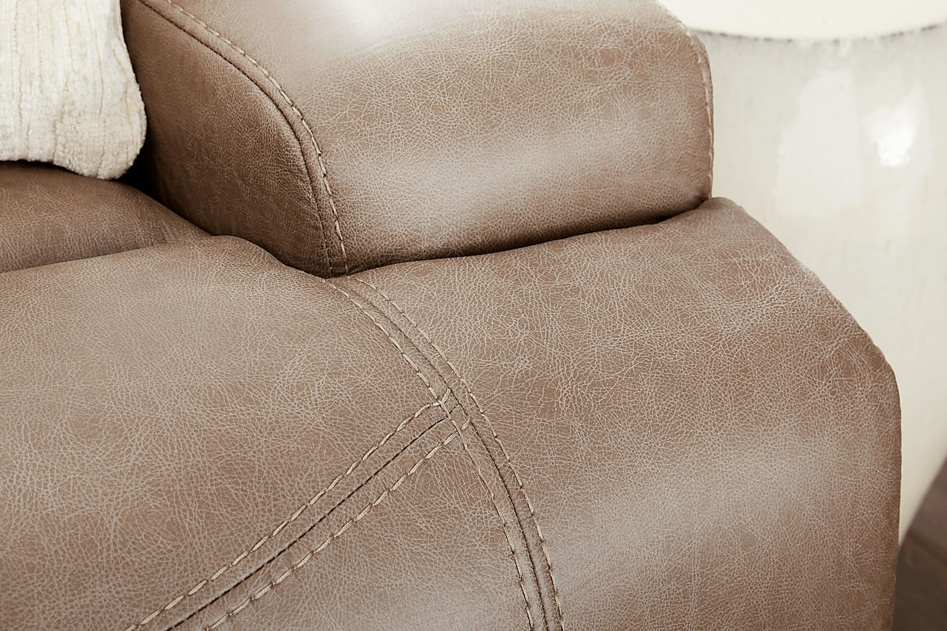 Hamilton Mushroom Dual Power Recliner - Image 4