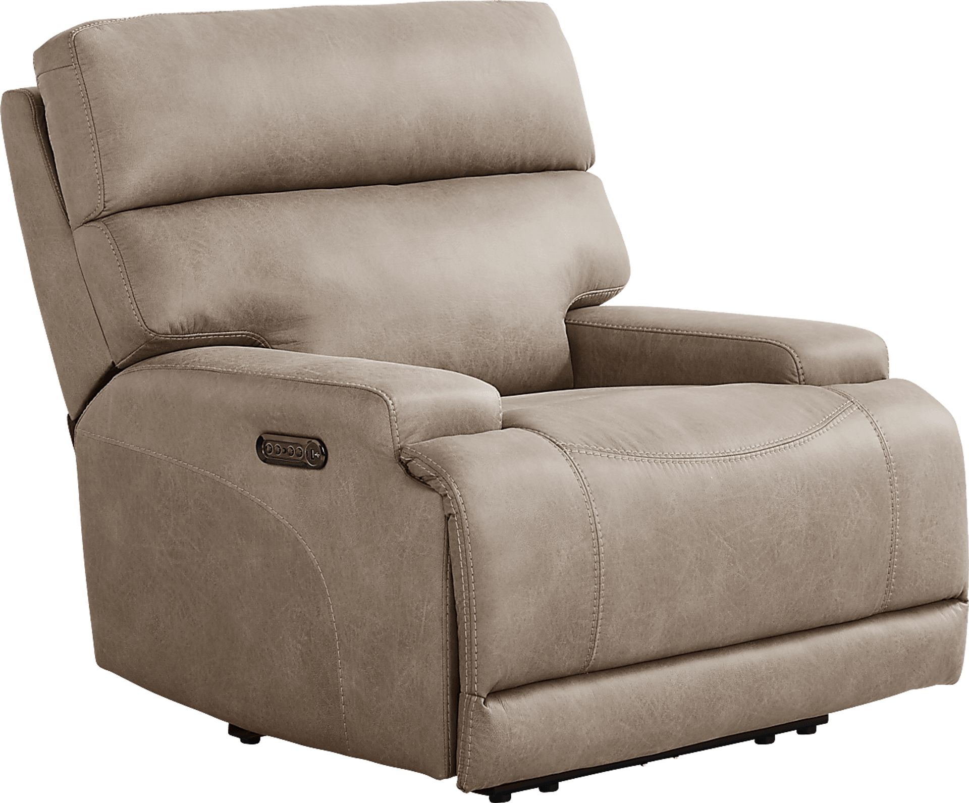 Hamilton Mushroom Dual Power Recliner - Image 3