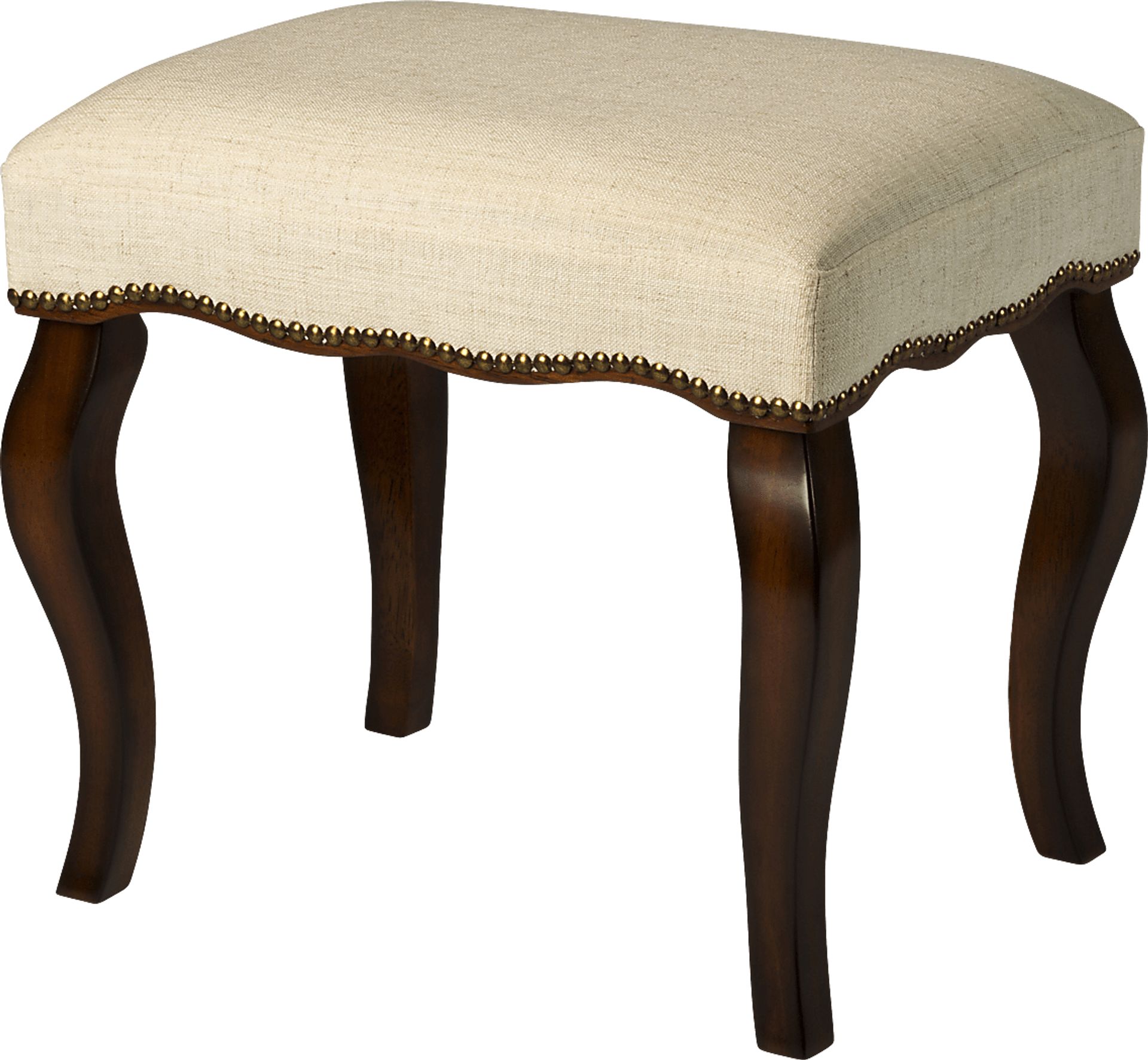 Hamilton Place Cream Vanity Stool - Image 1