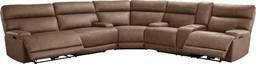 3 pc dual power reclining sectional