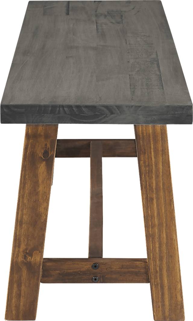 Hammerwill Gray Dining Bench - Thumbnail - Image 3