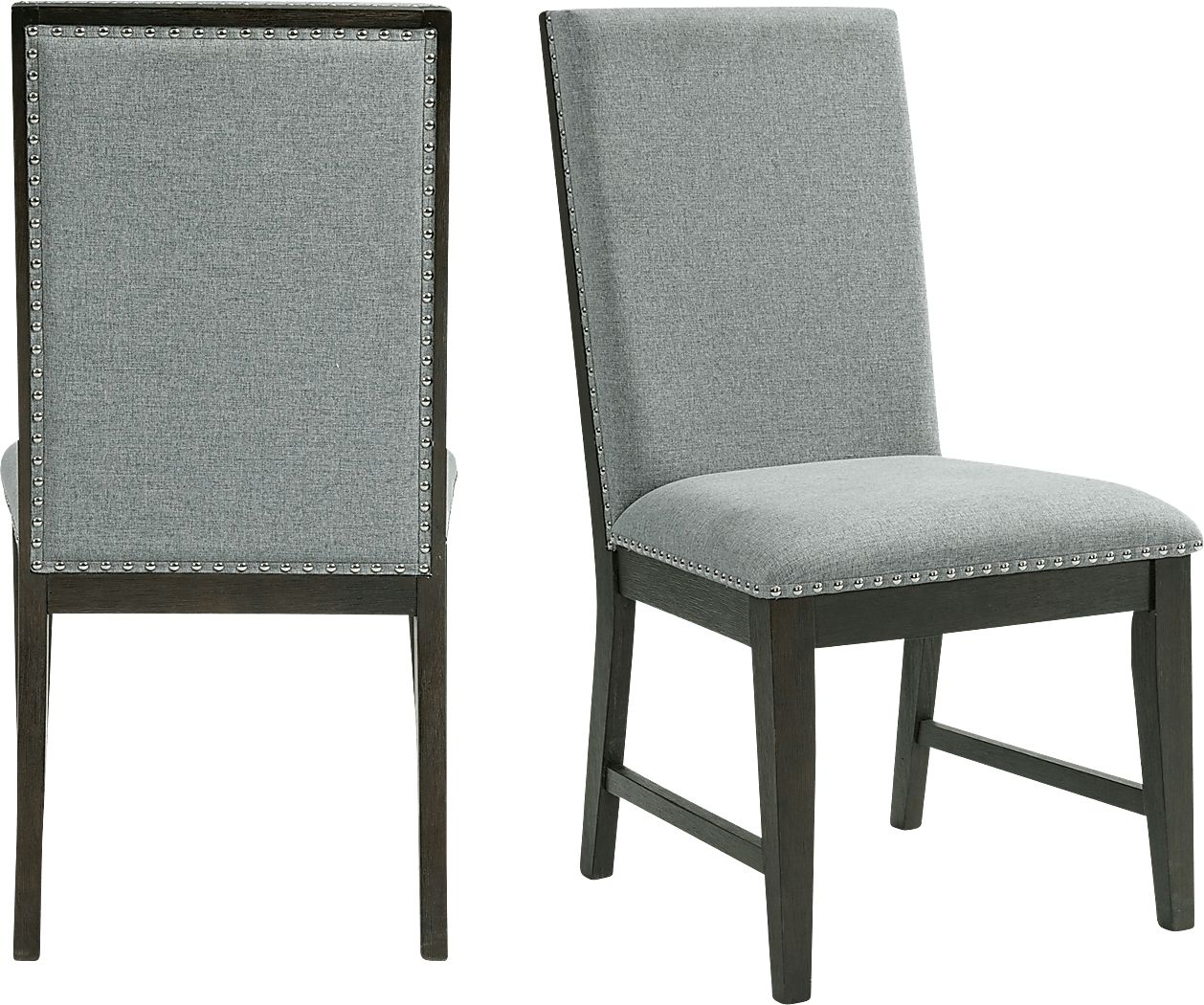 Hammerworth Gray Side Chair, Set of 2