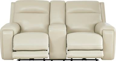 triple power reclining loveseat