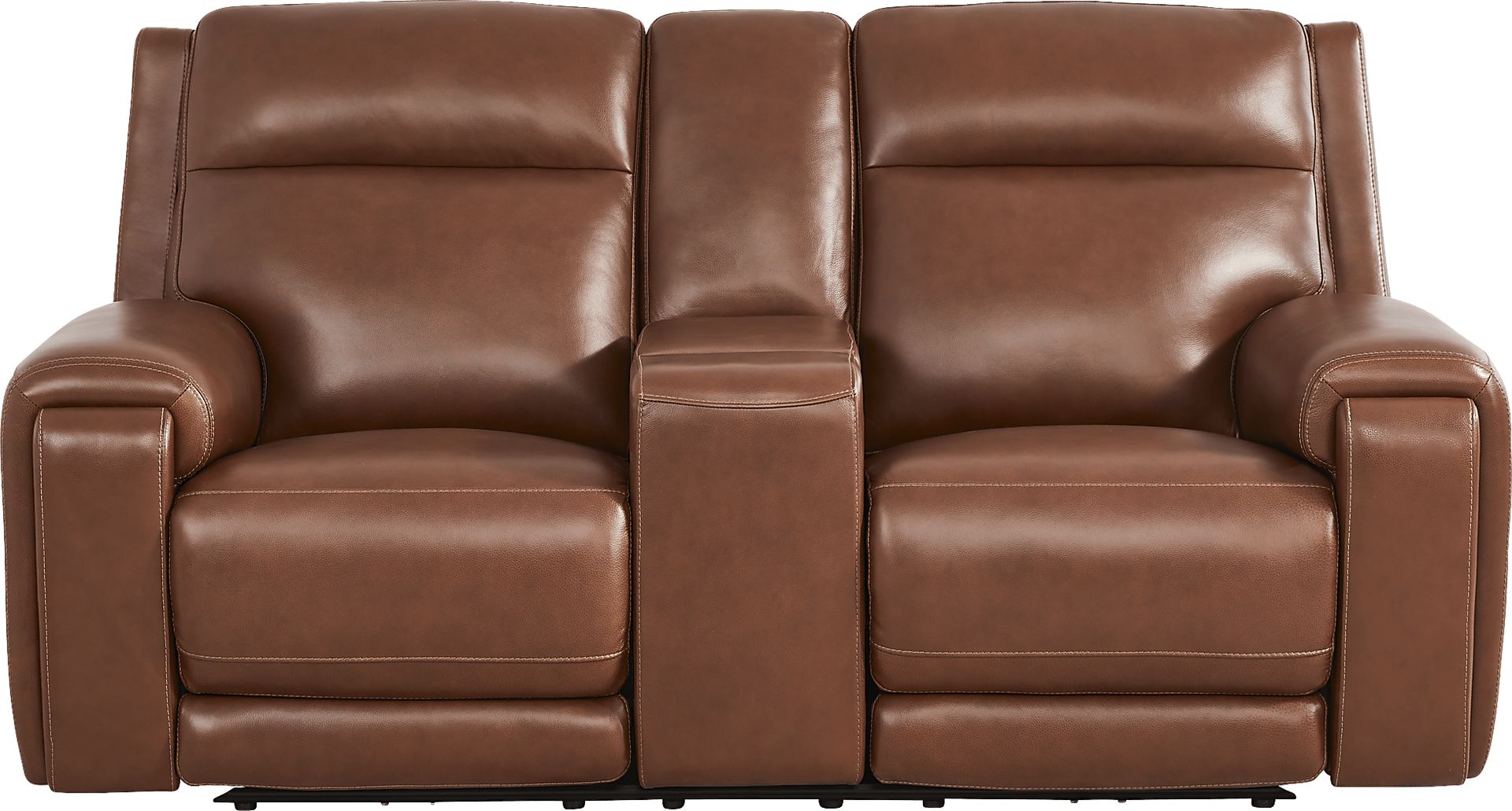 Hammond Park Brown Leather 2 Pc Triple Power Reclining Living Room - Image 6