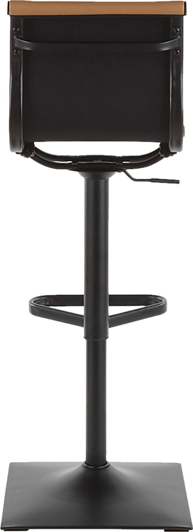 Hampden Camel Adjustable Barstool - Thumbnail - Image 4