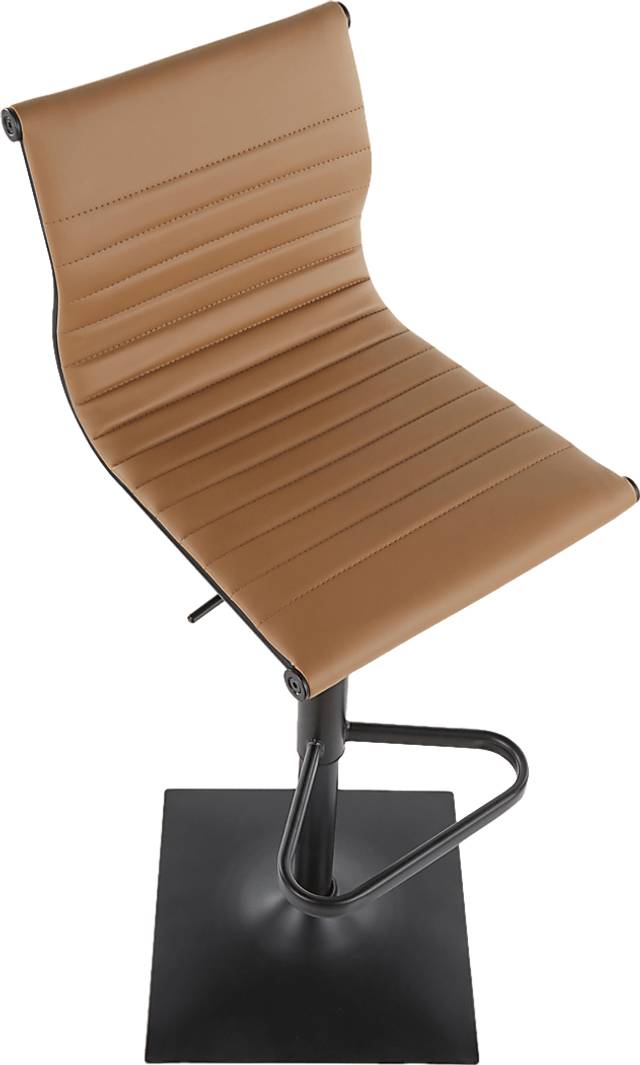 Hampden Camel Adjustable Barstool - Thumbnail - Image 6