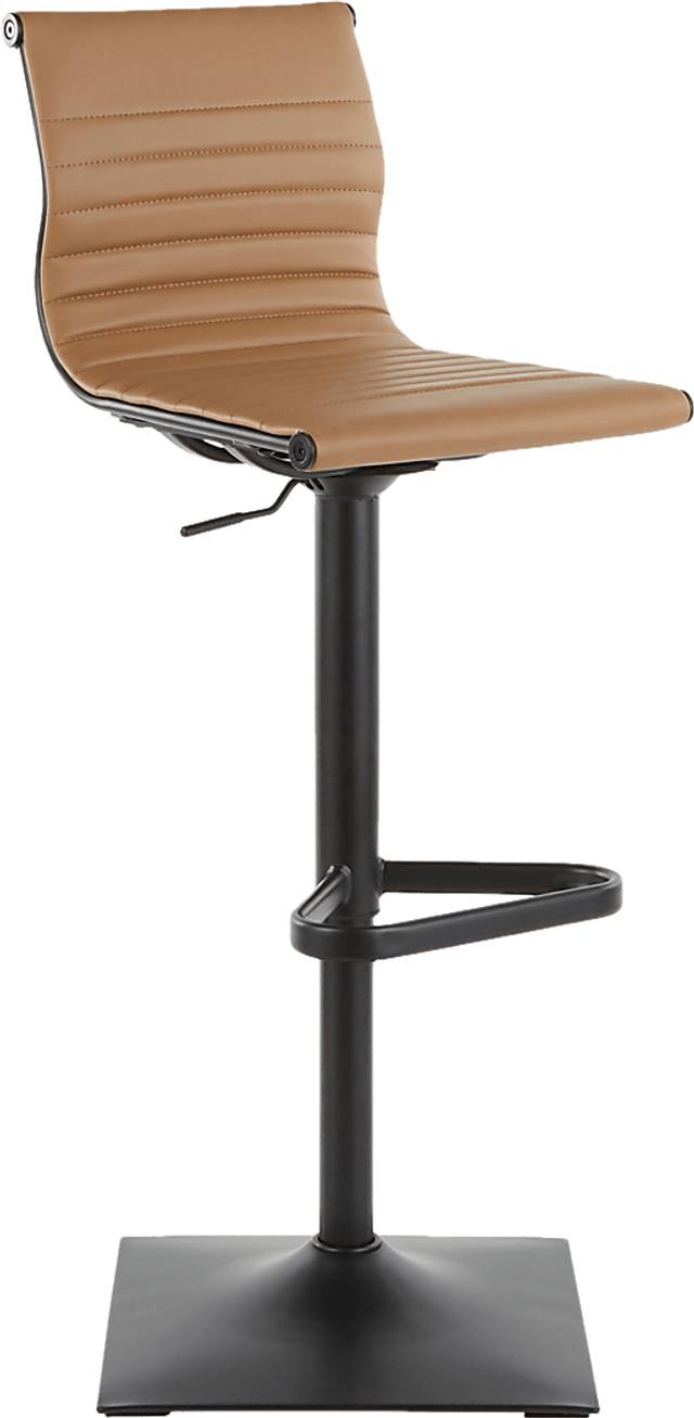 Hampden Camel Adjustable Barstool - Thumbnail - Image 1