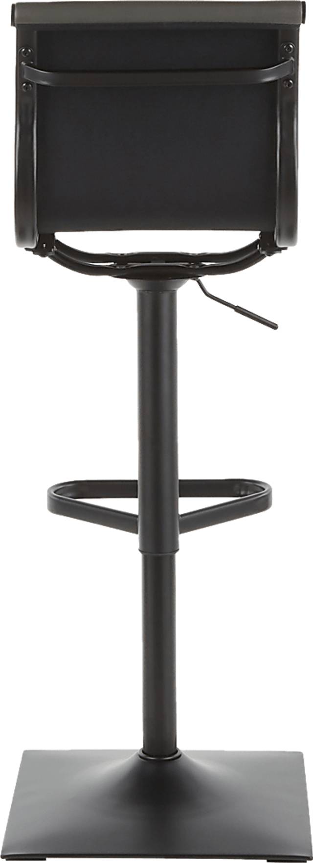 Hampden Gray Adjustable Barstool - Thumbnail - Image 4