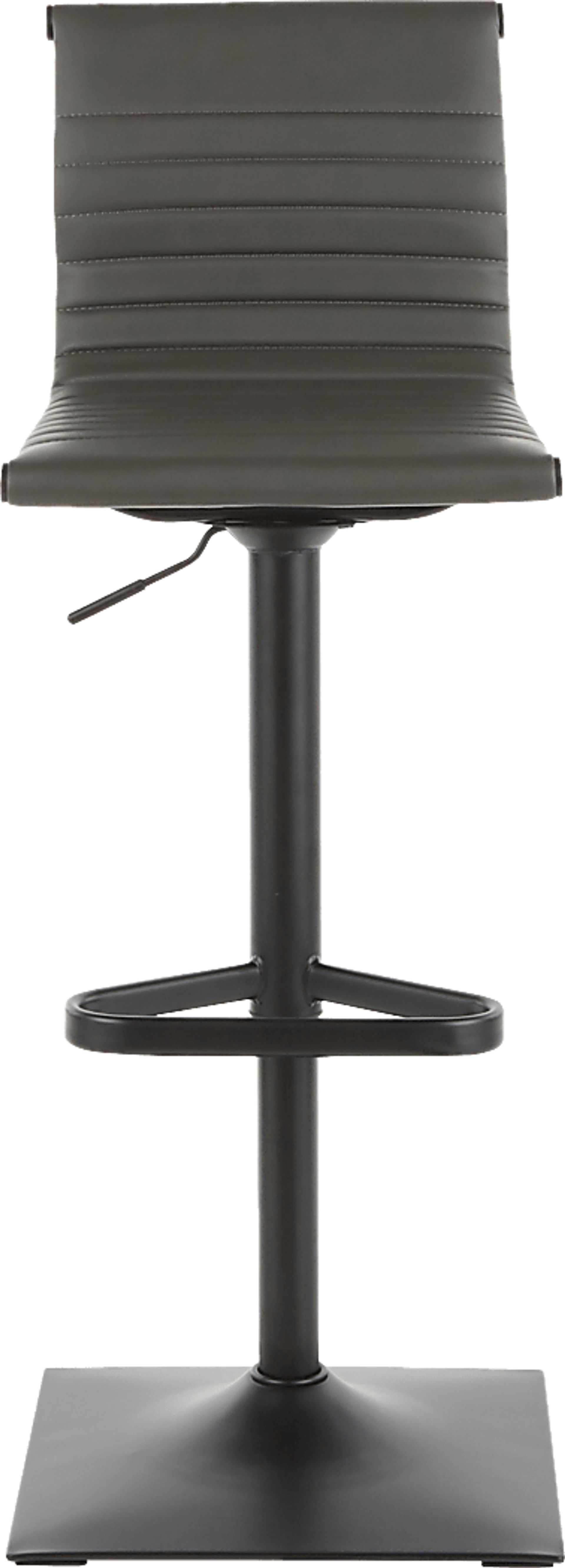 Hampden Gray Adjustable Barstool - Image 5