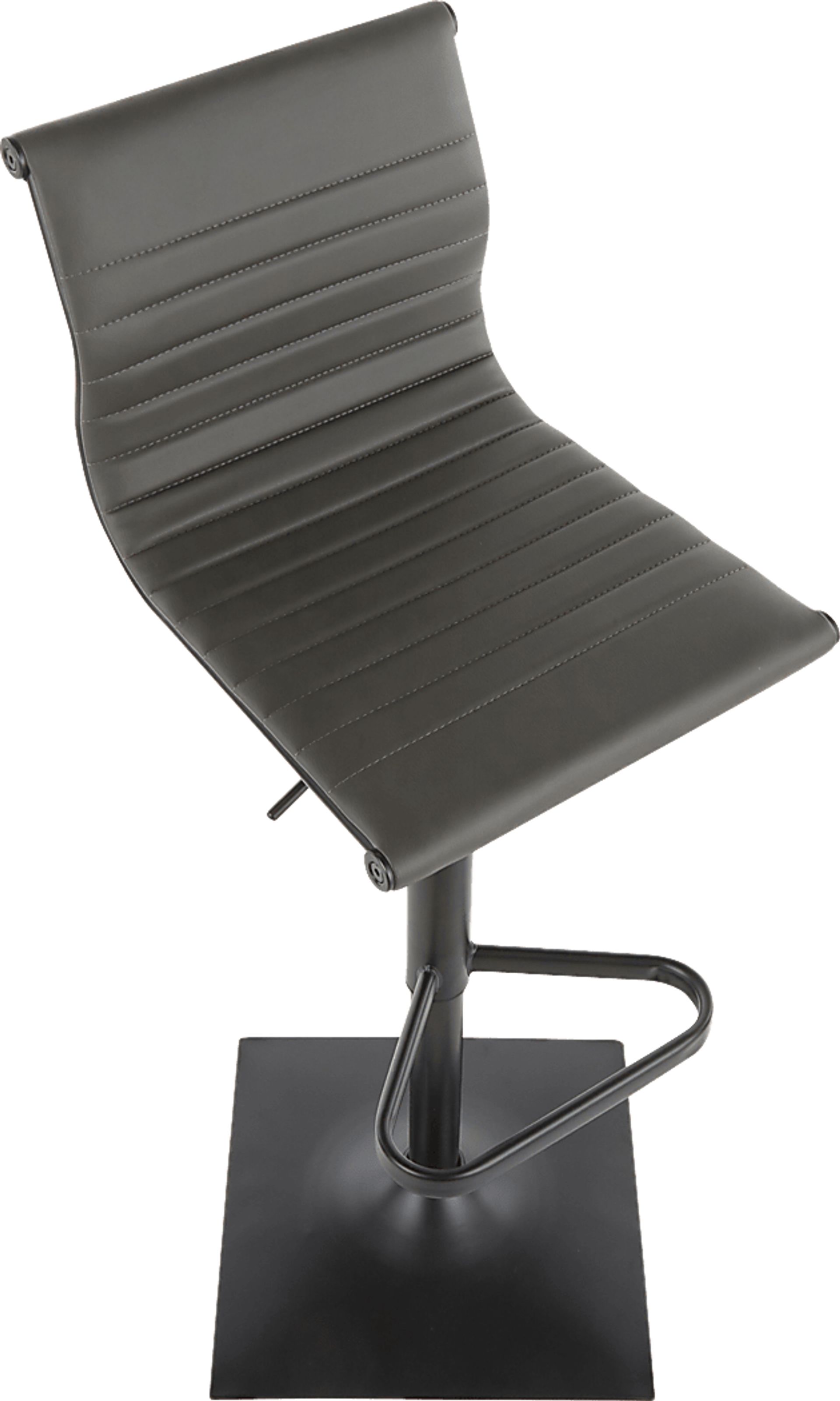 Hampden Gray Adjustable Barstool - Image 6