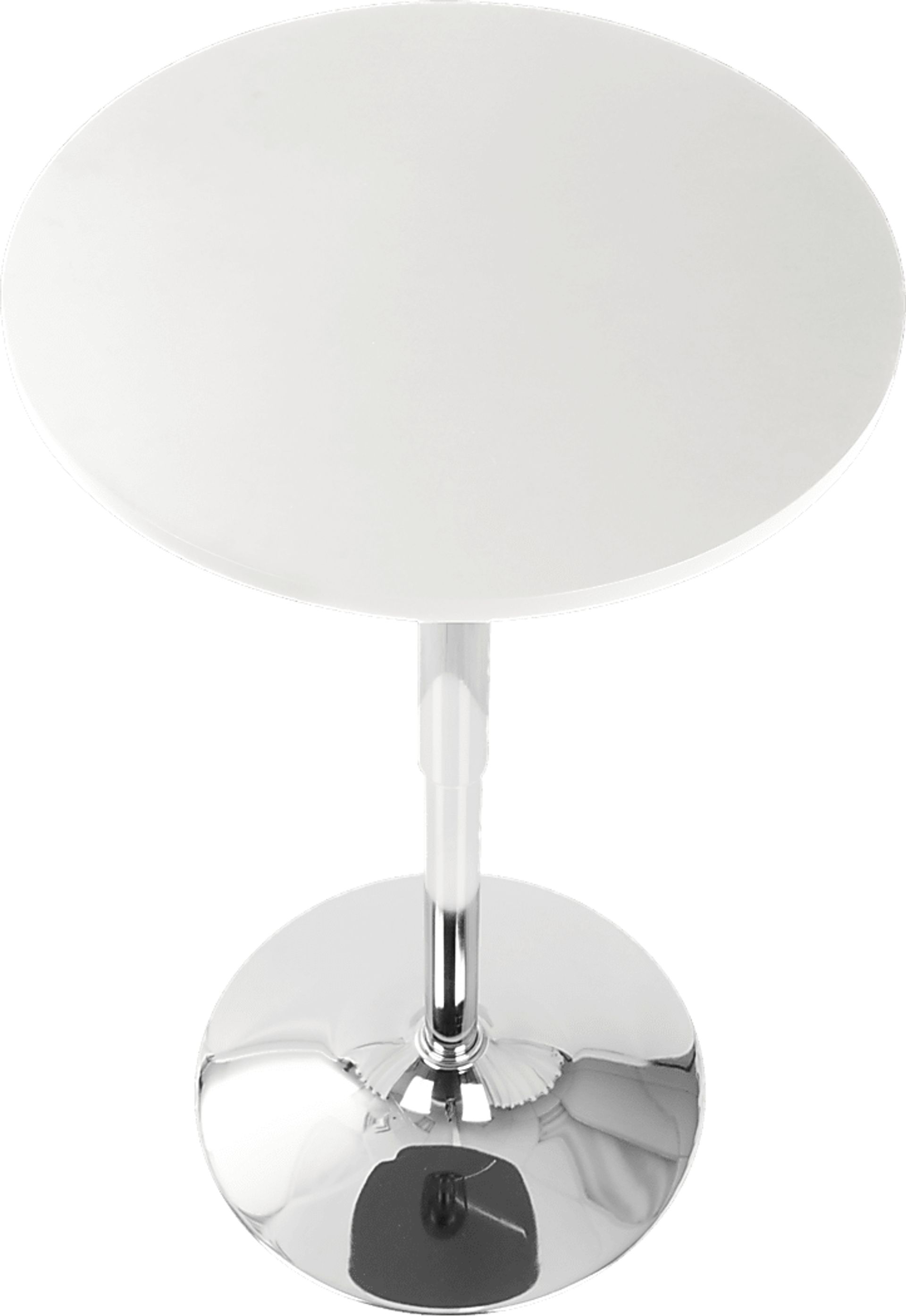 Hampden White 3 Pc Bar Height Dining Set - Image 7