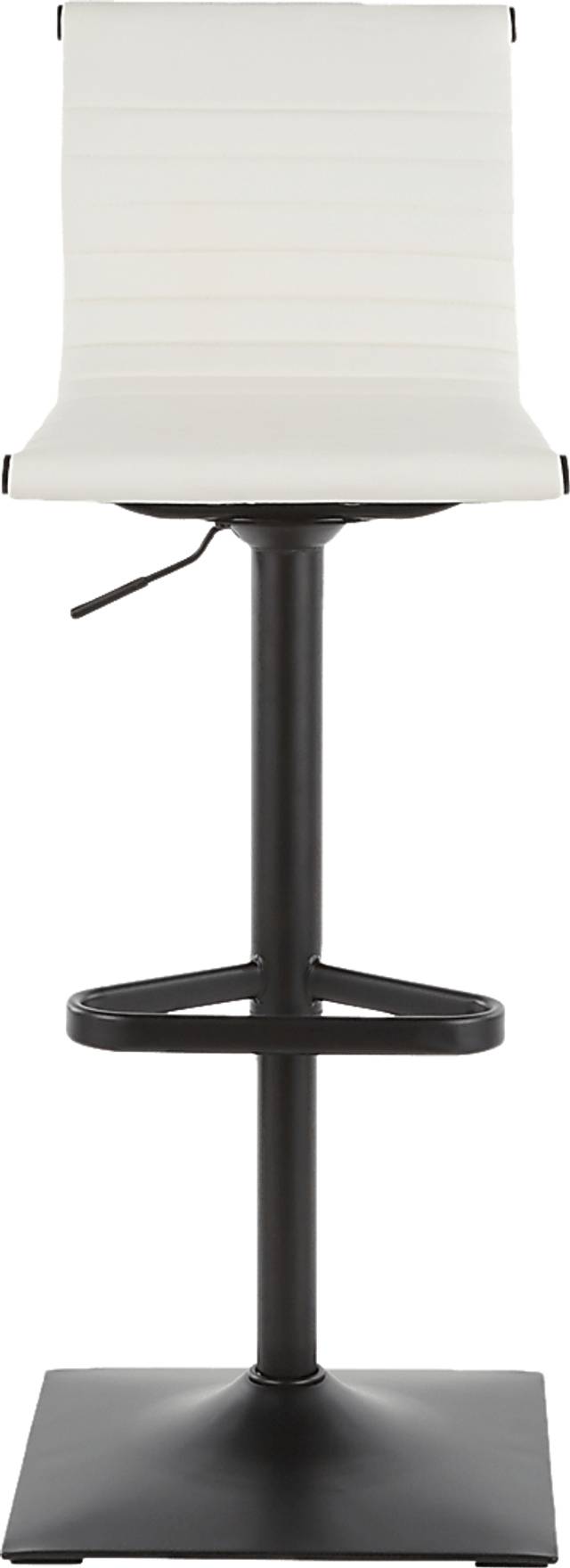 Hampden White Adjustable Barstool - Thumbnail - Image 5
