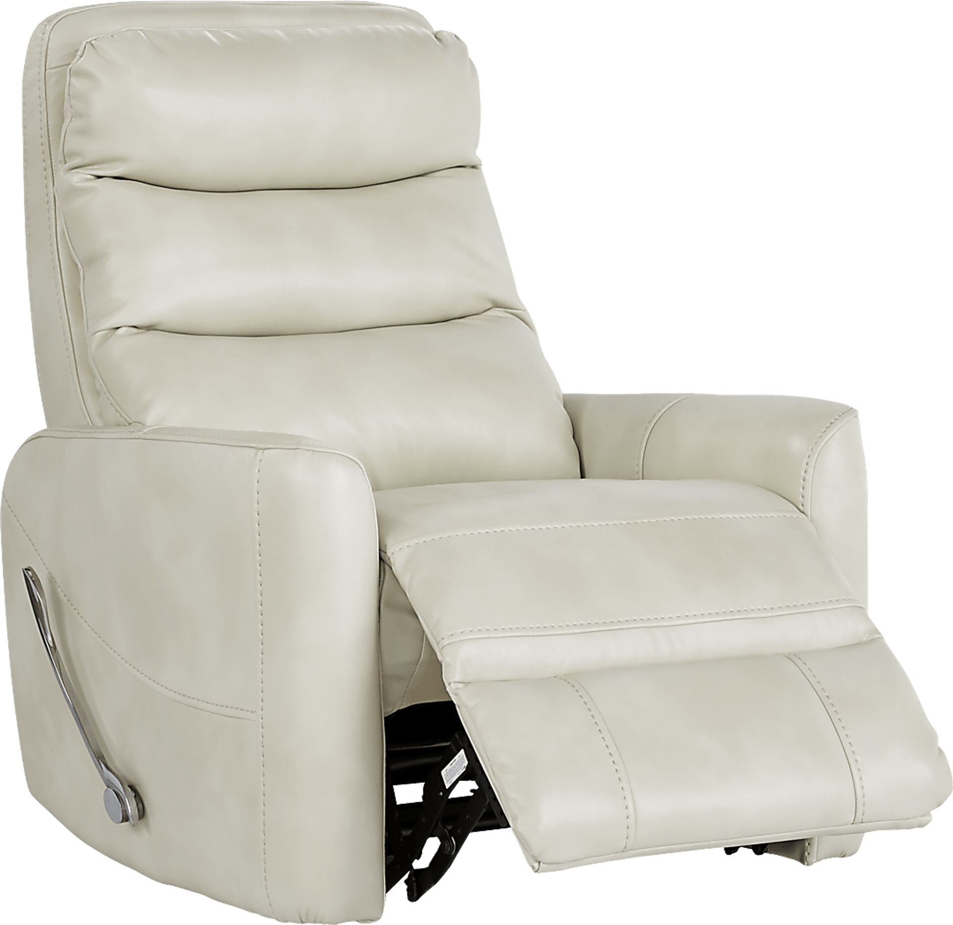 Hampstead Beige Swivel Glider Recliner - Image 2