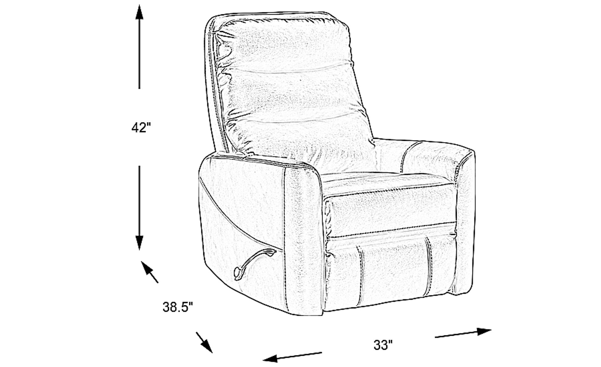 Dimension Image. Please refer to the Dimension Tab on this page for dimension details.