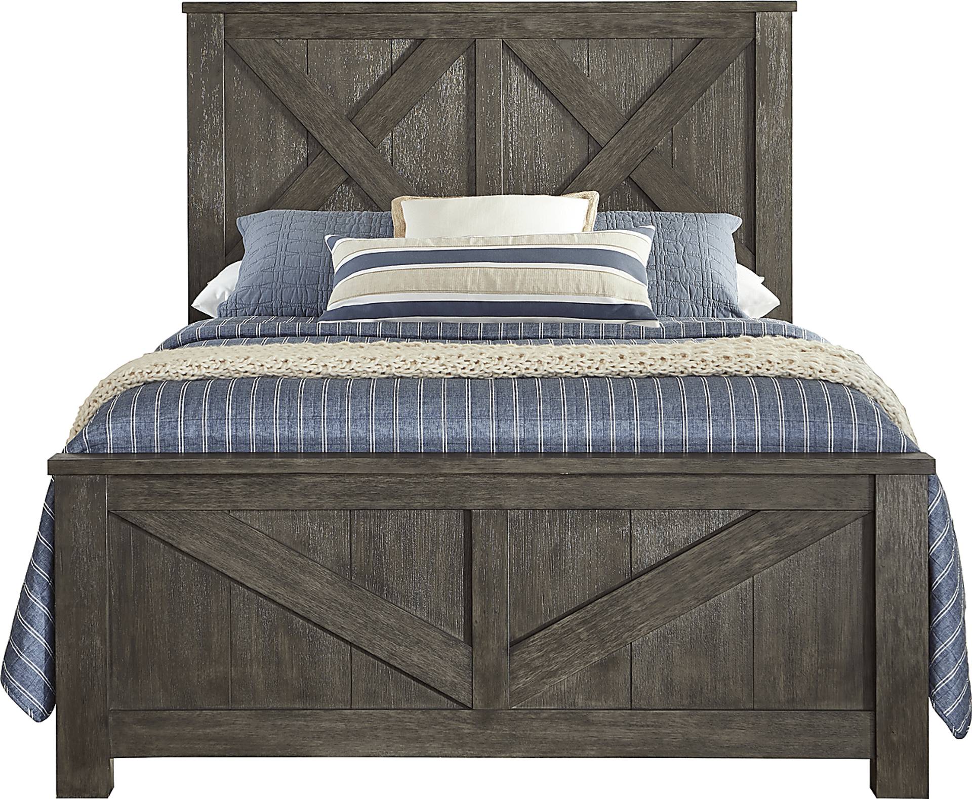 3 pc king panel bed