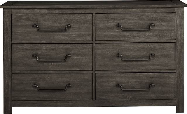 Hampton Falls Brown 7 Pc King Panel Bedroom - Thumbnail - Image 3