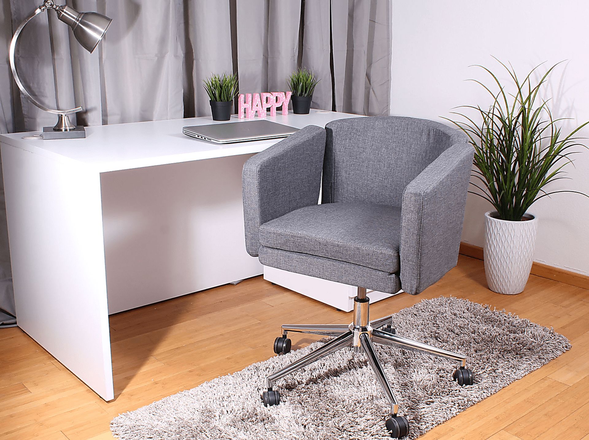 Hamsey Gray Desk Chair - Image 2