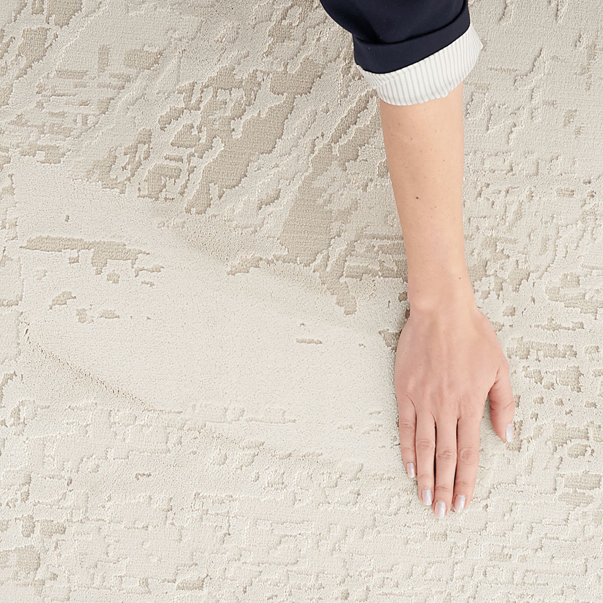 Hamthon Ivory 7'10 x 9'10 Rug - Image 5