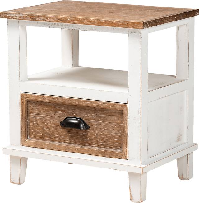Hanback Brown End Table - Thumbnail - Image 1
