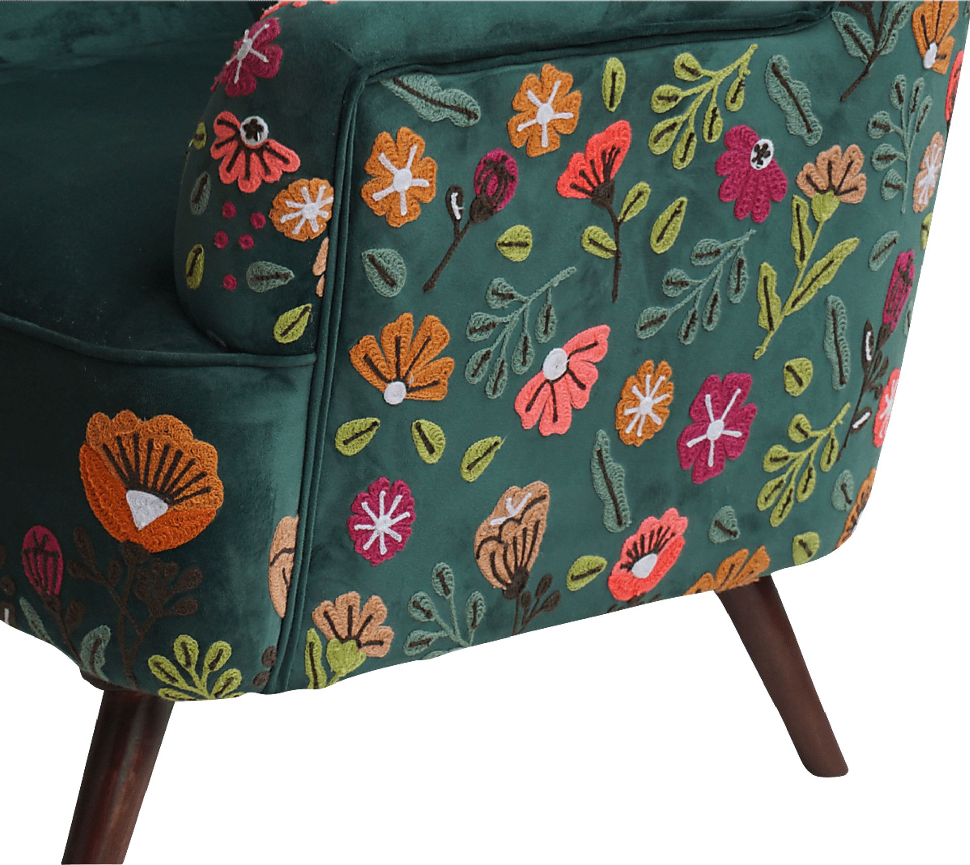 Hancana Green Accent Chair - Image 3