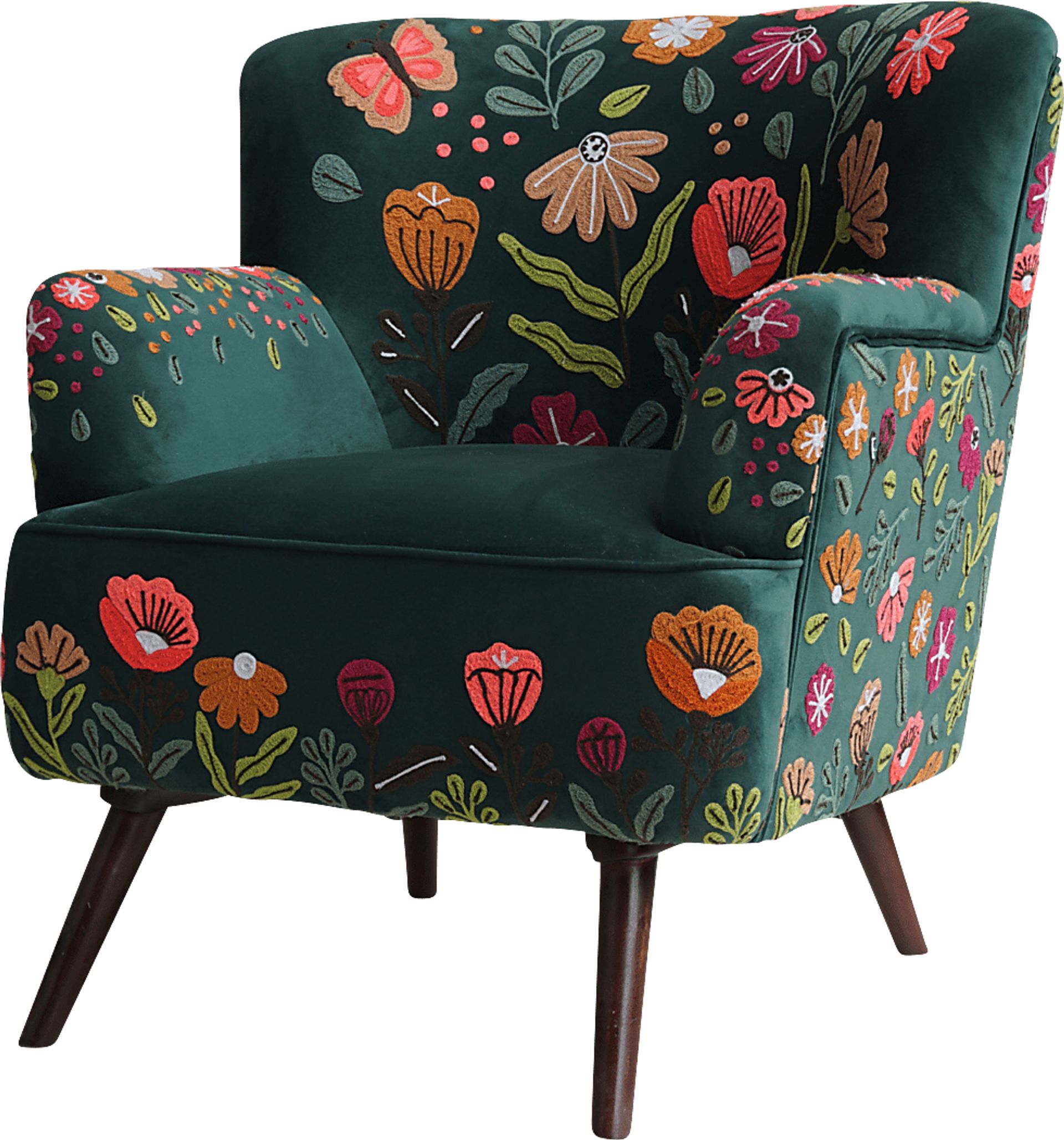 Hancana Green Accent Chair - Image 4