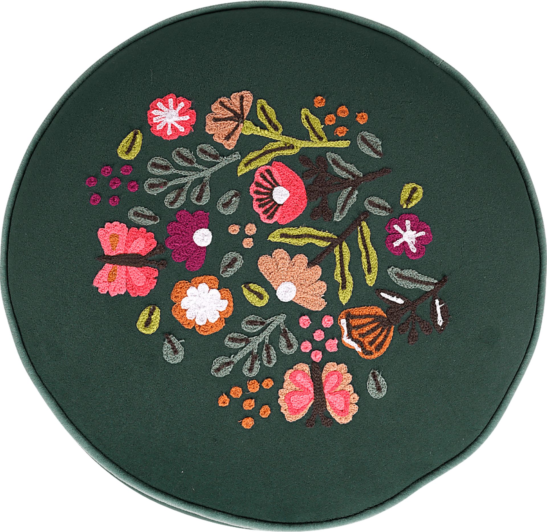 Hancana Green Ottoman - Image 6