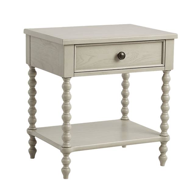 Hanchey White Accent Table - Thumbnail - Image 1