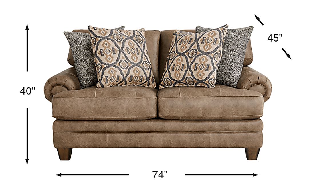 Hancock Park Stationary Loveseat