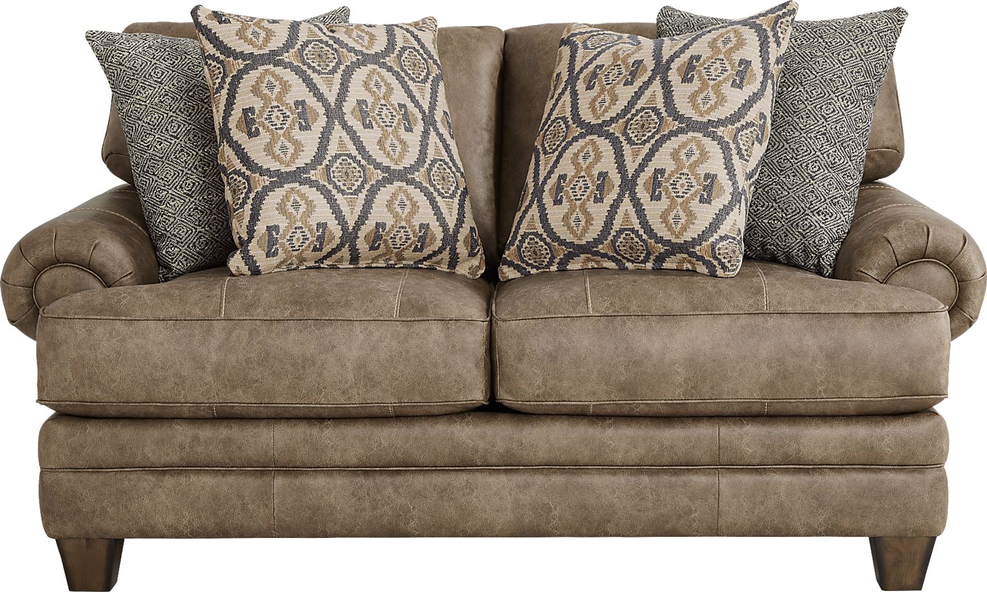 stationary loveseat