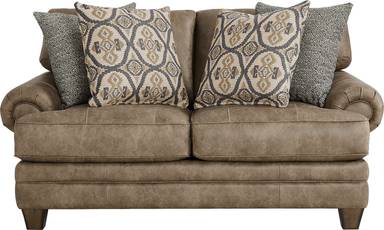 stationary loveseat