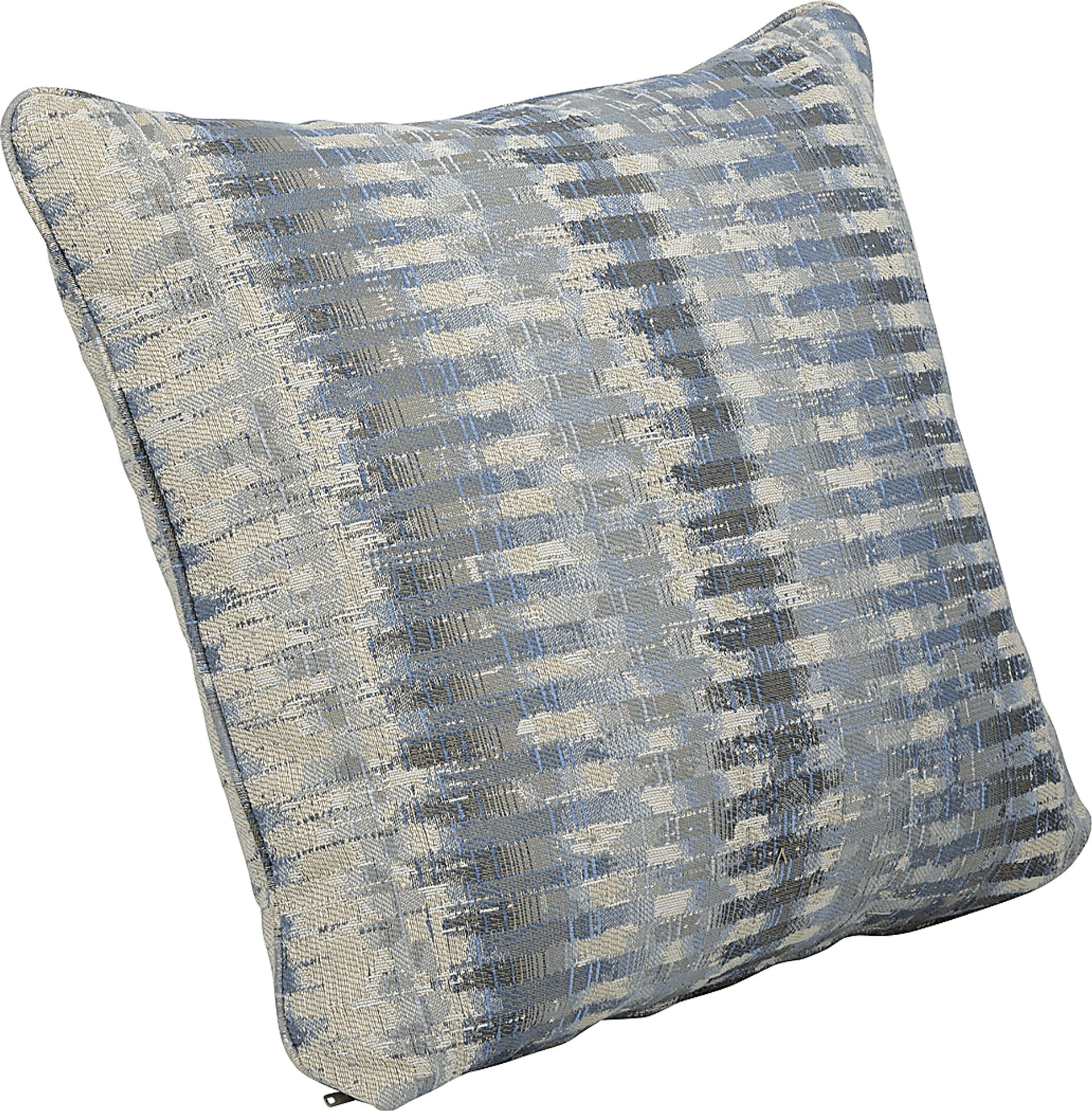 Handcraft Denim Accent Pillow (Set of 2) - Image 2