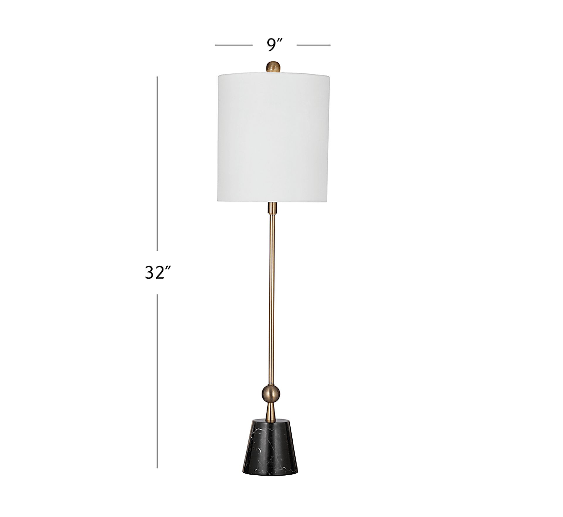 Handel Road Black Lamp - Image 4