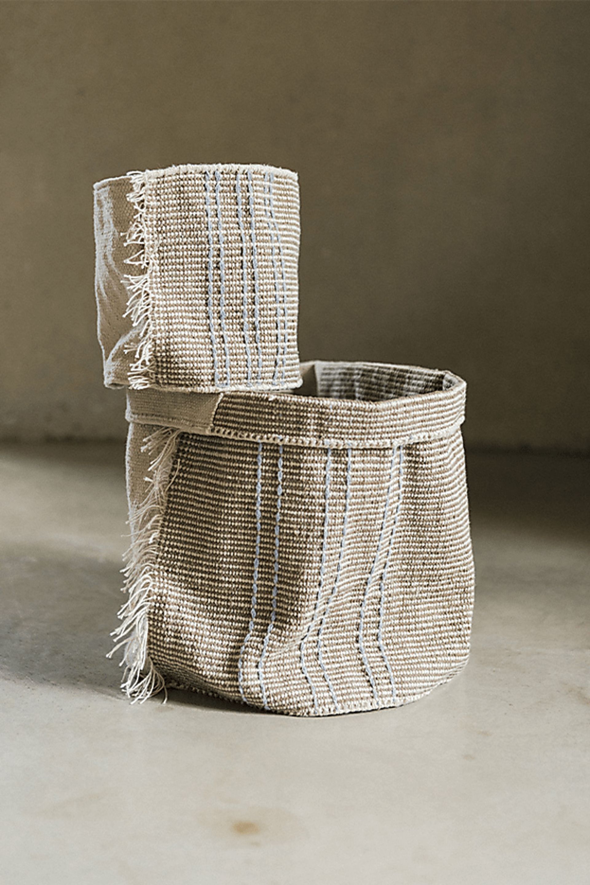 Handloom Natural Basket - Image 2