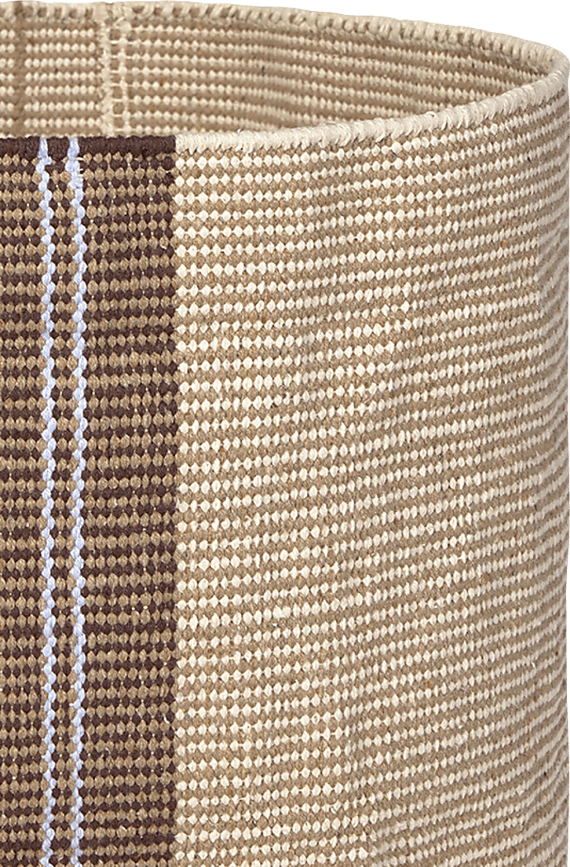 Handloom Natural/Brown Basket - Image 5