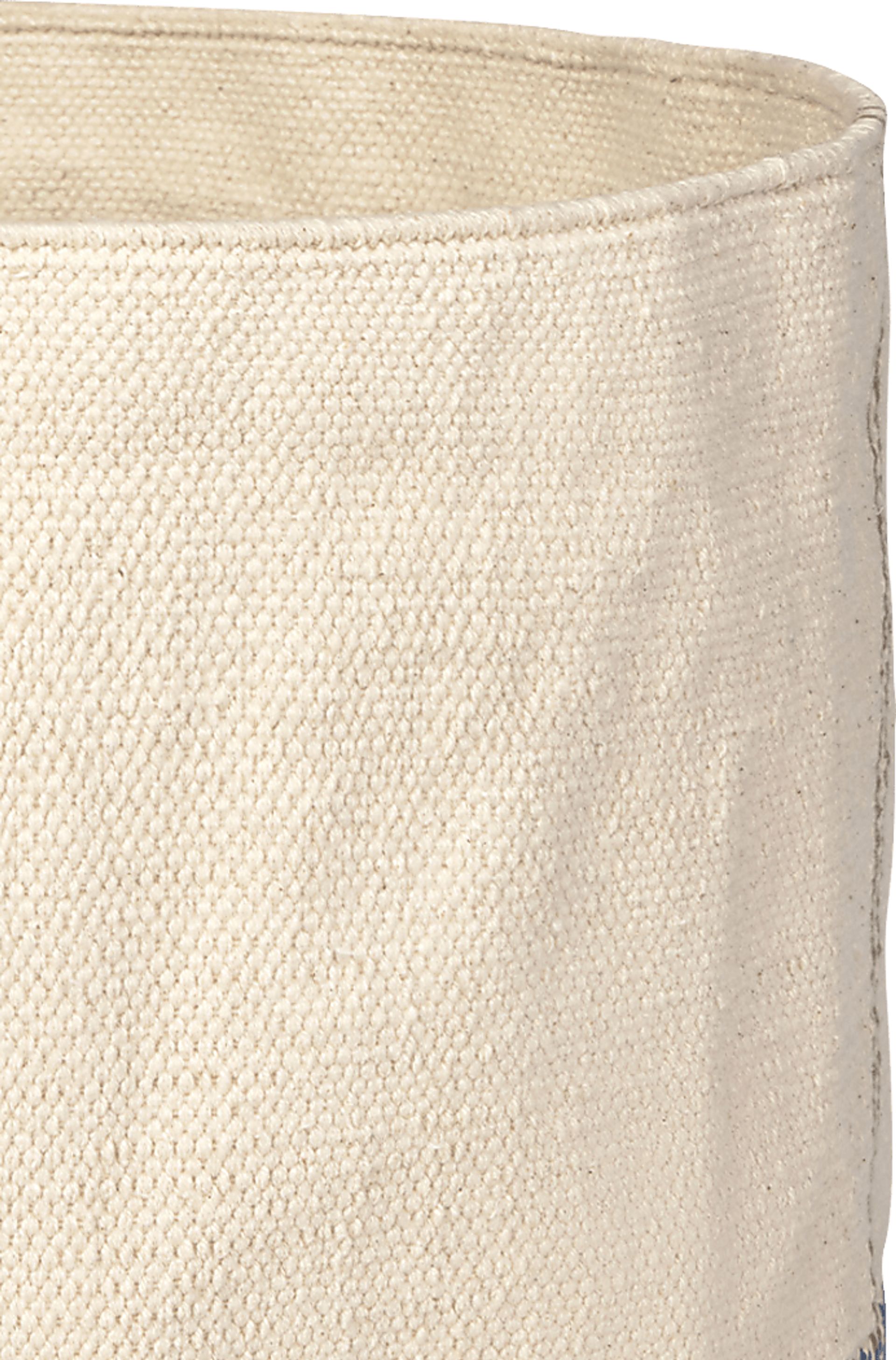 Handloom Natural/Multi Basket - Image 4