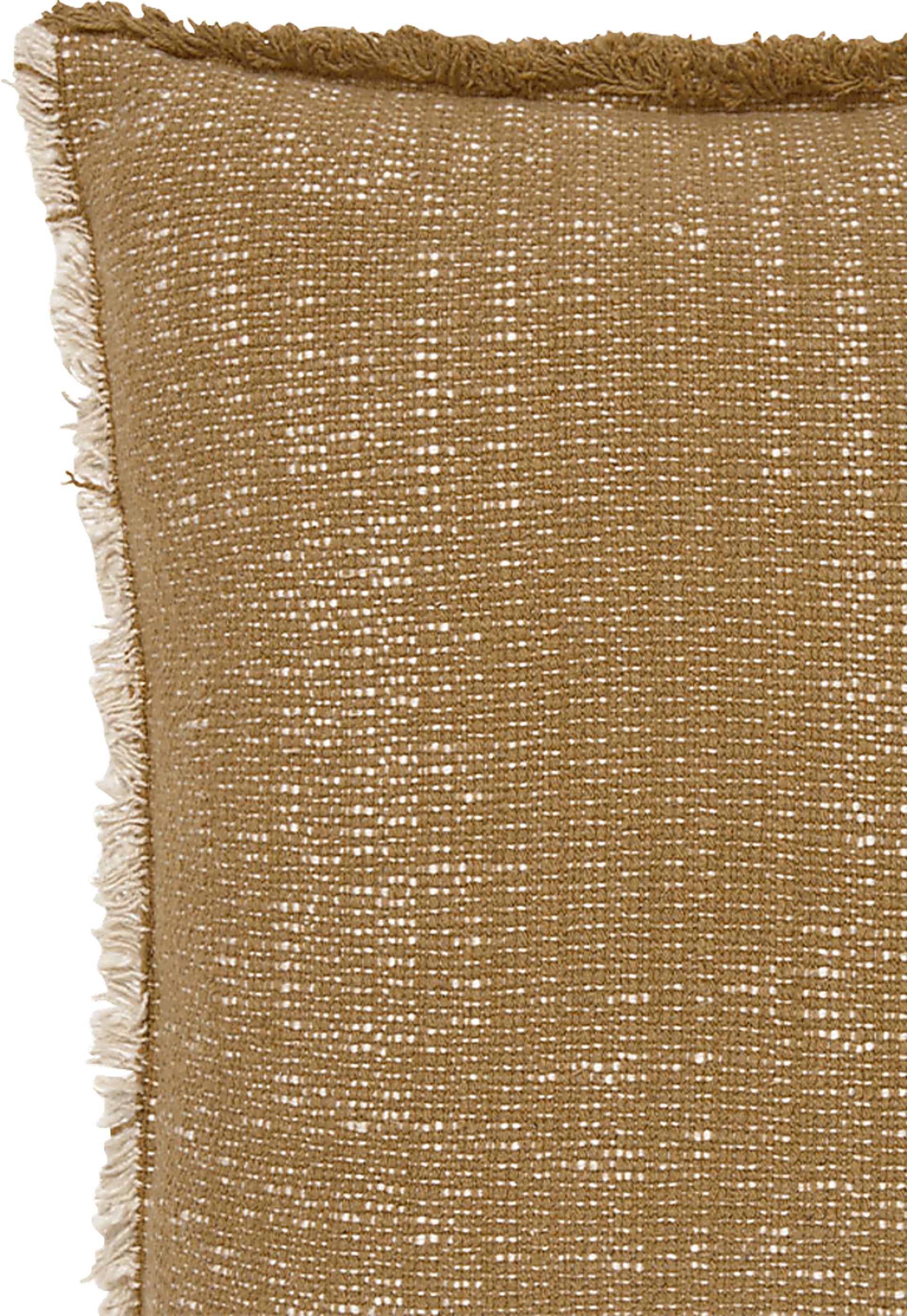 Handloom Tan/Natural Accent Pillow - Image 2
