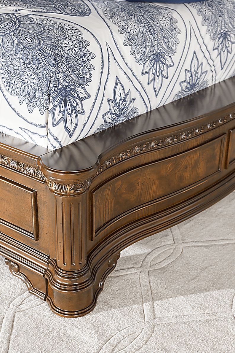 Handly Manor Pecan 3 Pc Queen Bed