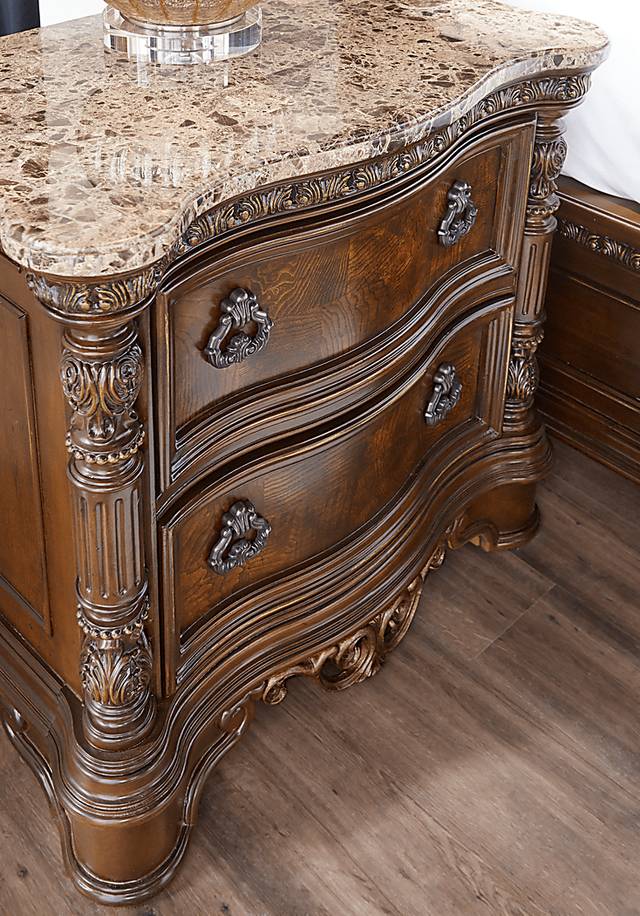 Handly Manor Pecan Nightstand - Thumbnail - Image 2