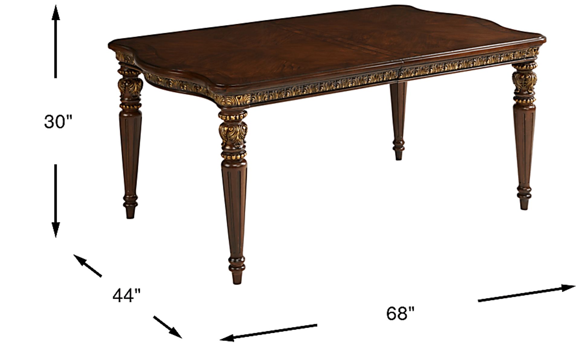 Dimension Image. Please refer to the Dimension Tab on this page for dimension details.