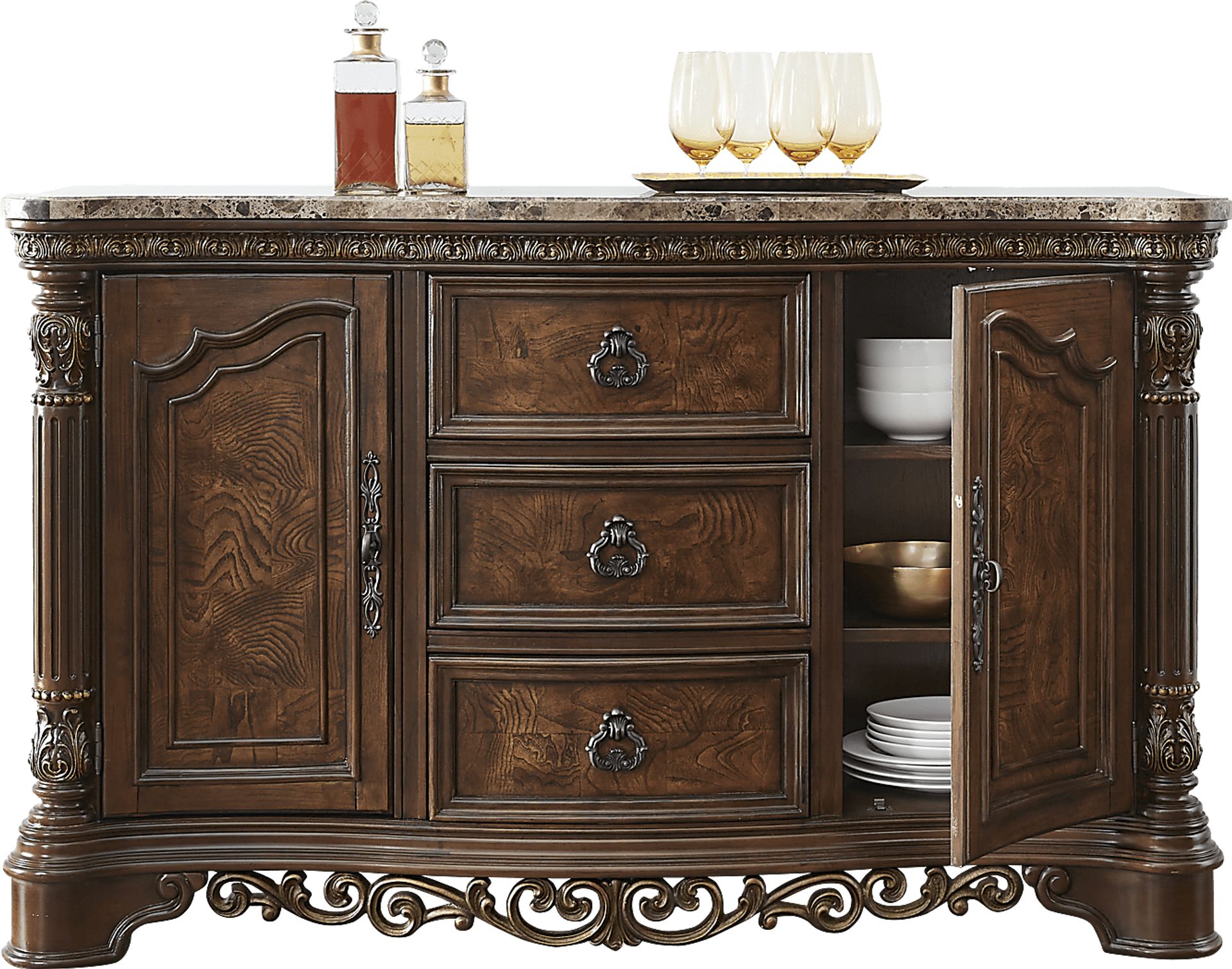 Handly Manor Pecan Server - Image 2