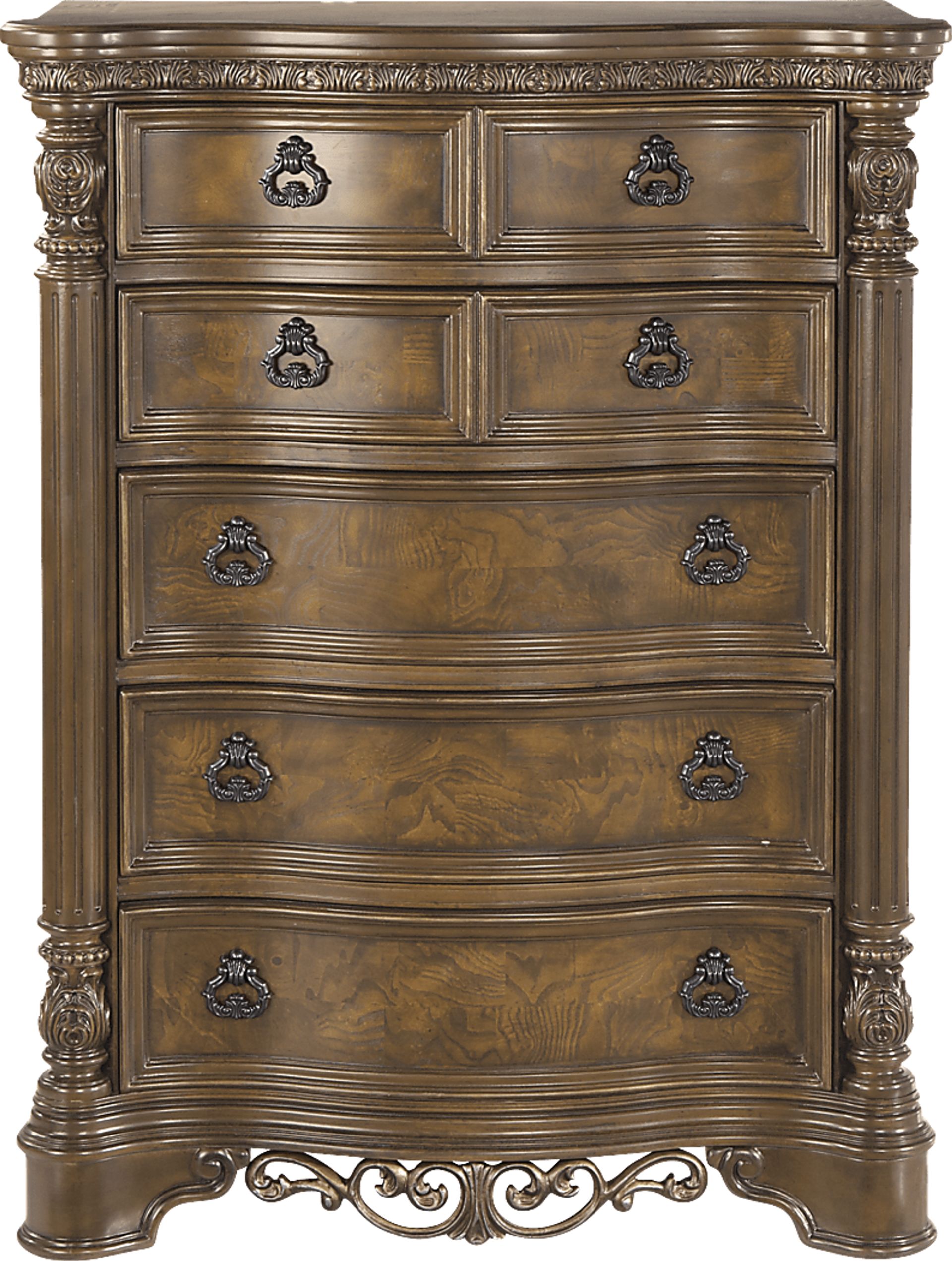 Handly Manor Toffee 8 Pc King Bedroom - Image 4