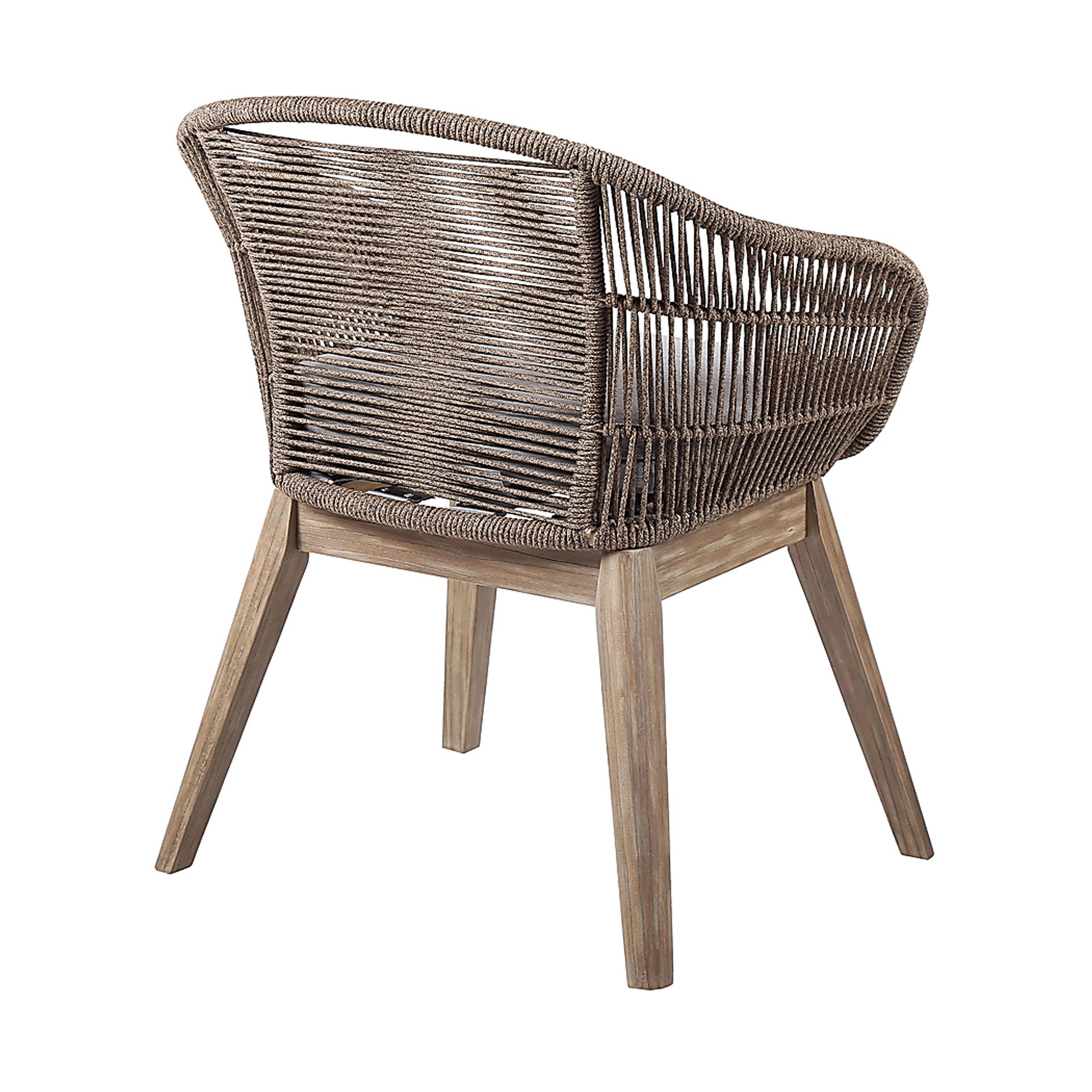 Hanella Gray Outdoor Arm Chair - Image 3