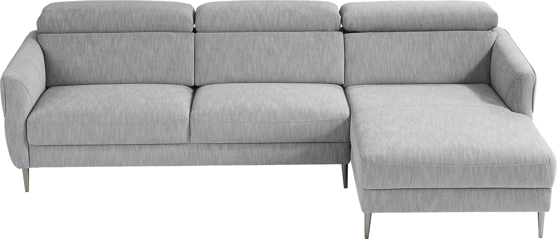Hanford Falls Platinum 2 Pc Sectional - Image 3