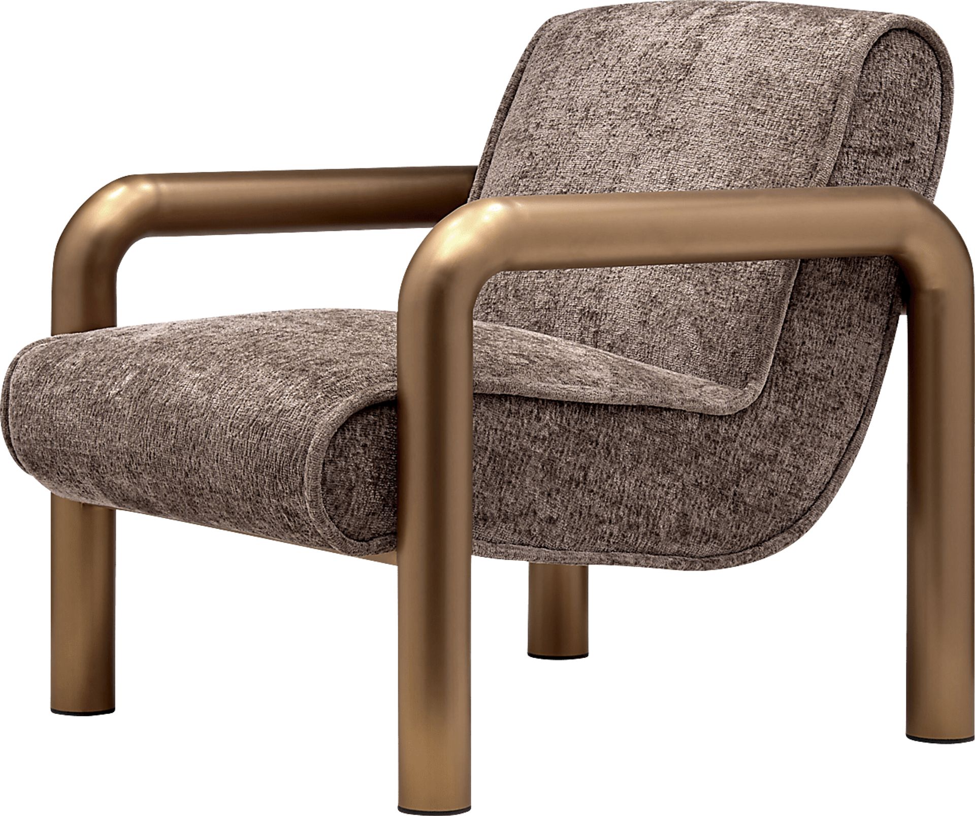 Hani Brown Accent Chair - Image 1